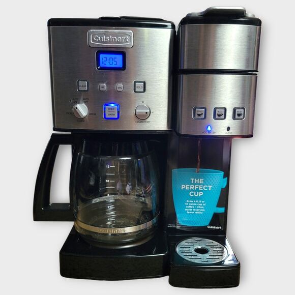 Cuisinart Coffee Center 12 Cup Coffee Maker And Single Serve Brewer SS-15 - Picture 1 of 10